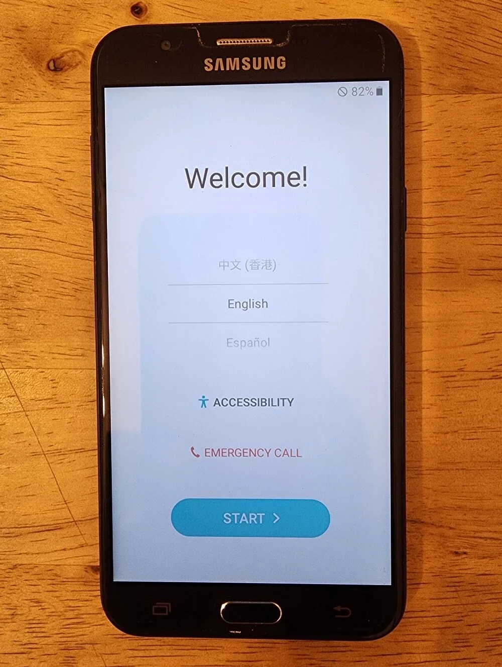 Samsung Galaxy J7 Sky Pro SM-S72VL 16GB  BLACK TRACFONE